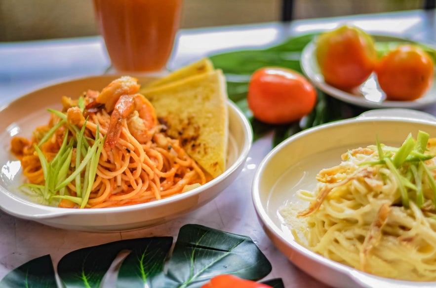 Tipulo's pasta dishes Tipulo's pasta dishes