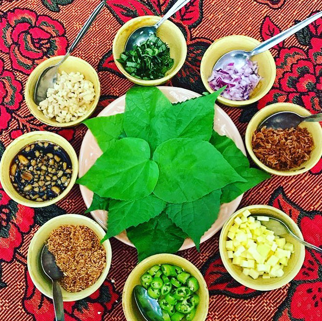 The Crescent Moon Cafe's alagao appetizer