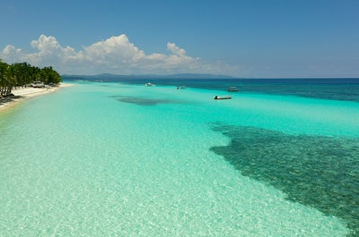 Aerial view of Panglao Island, Bohol