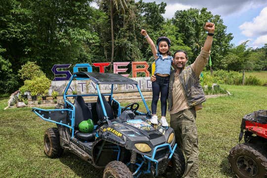 Buggy Car Ride Along the Chocolate Hills in Bohol Island