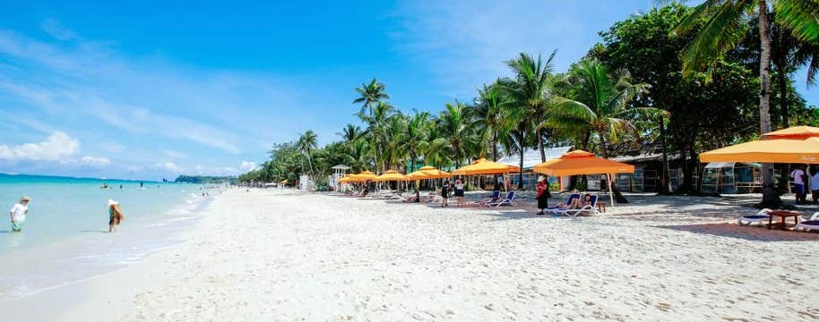 Fun 4-Day Boracay Package at Paradise Garden Resort with Banana Boat Ride & Airport Transfers