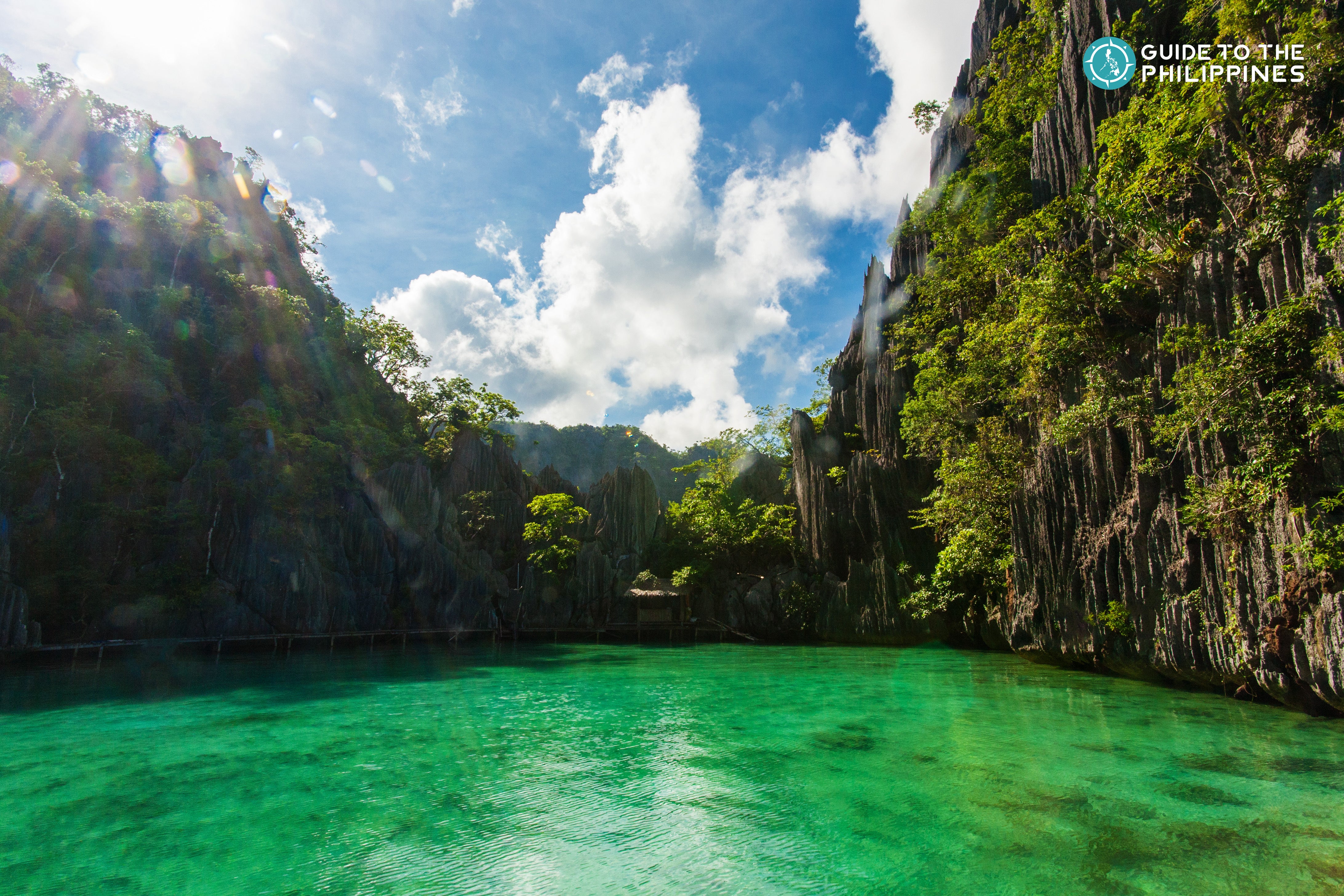 Barracuda Lake in Coron, Palawan