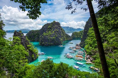 Kayangan Lake in Coron Island, Palawan