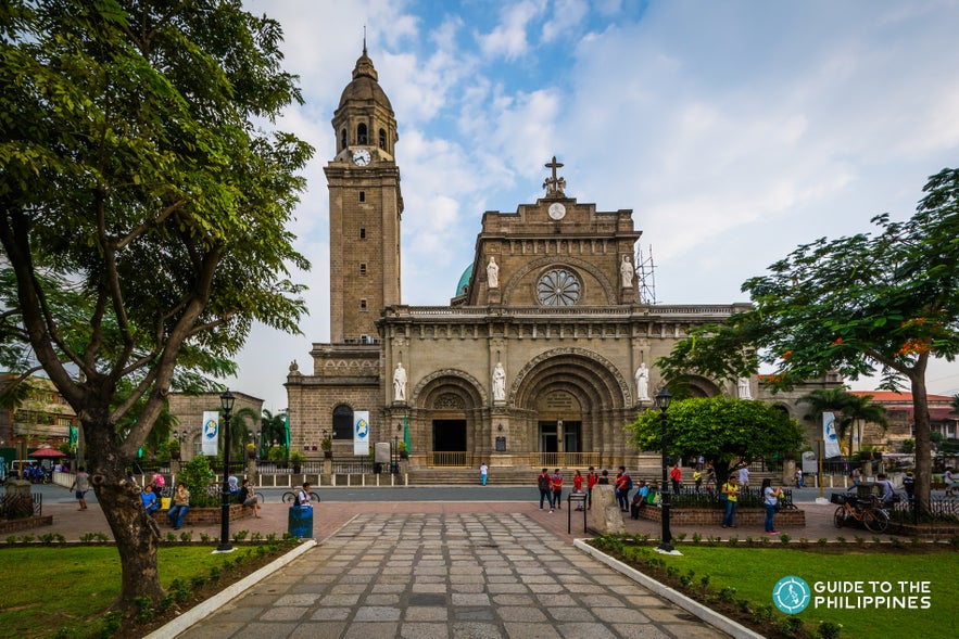 Manila Cathedral in Intramuros Manila Cathedral in Intramuros