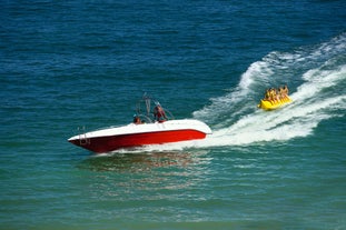 Rush into the waves with this Boracay banana boat experience