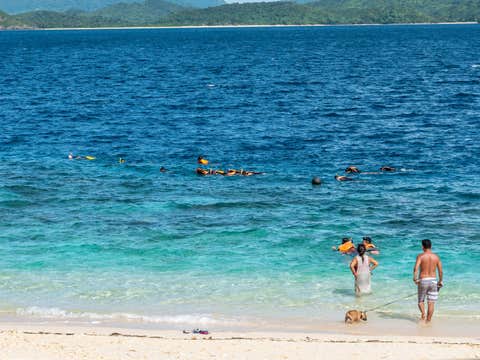 Black Island and Waterfalls Tour from Coron Town in Palawan Island