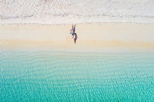 Sun bathing at Black Island