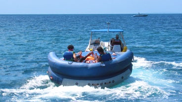 Tourists enjoying the UFO Popparazzi Experience in Boracay