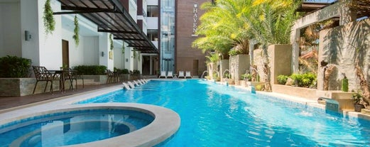 Swimming Pool View at Boracay Haven Suites