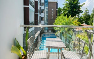 Swimming Pool View at Boracay Haven Suites