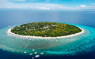 巴里卡萨岛的鸟瞰图