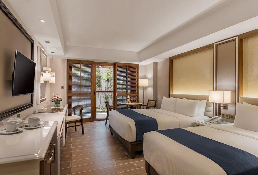 Henann Crystal Sands Resort's deluxe room Henann Crystal Sands Resort's deluxe room