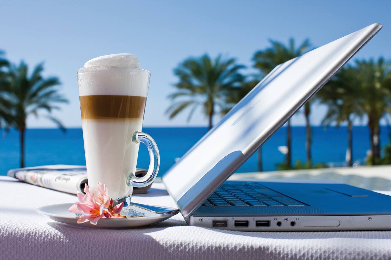 Coffee served in Movenpick Boracay's restaurant