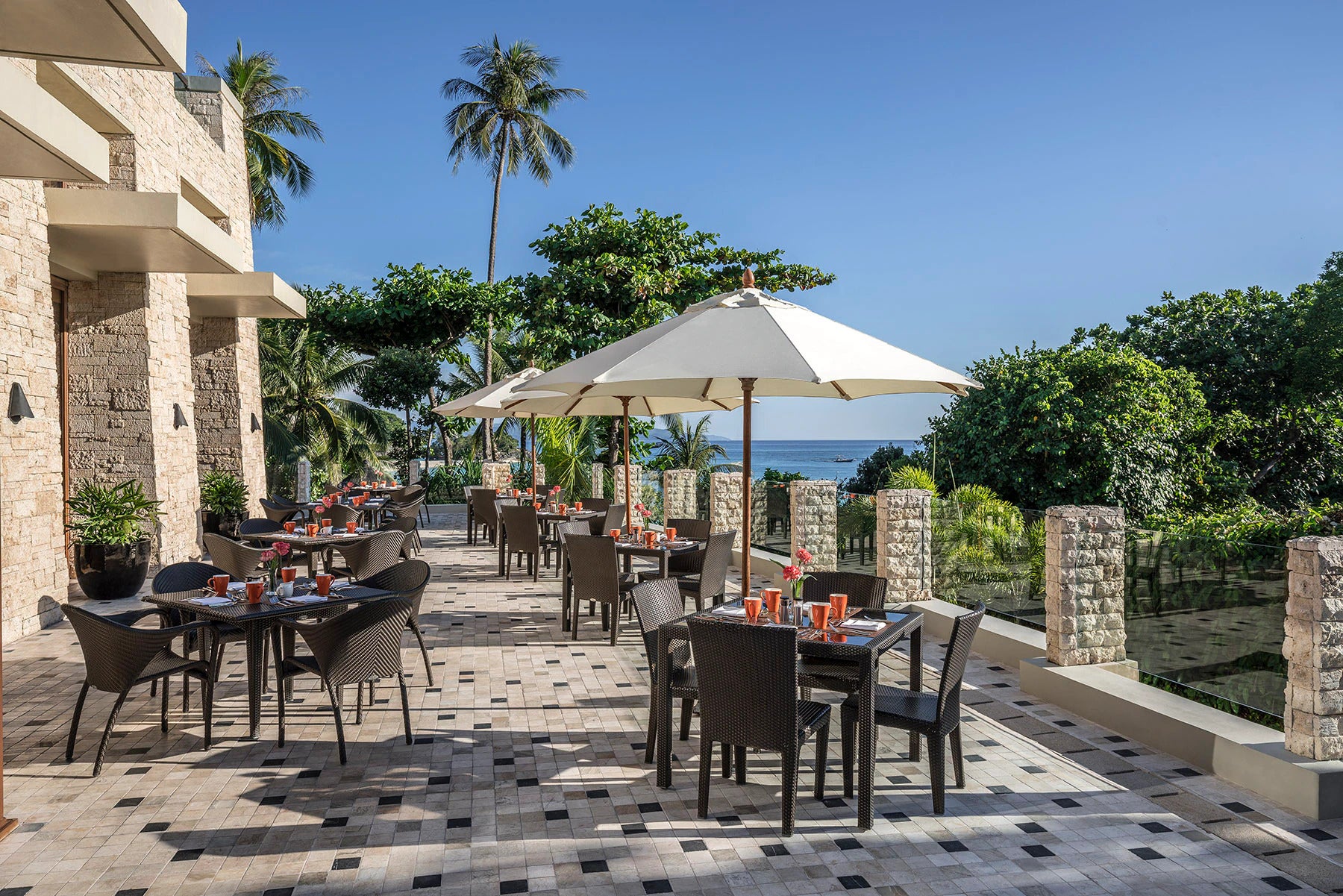 Shangri-La Boracay's al fresco cafe