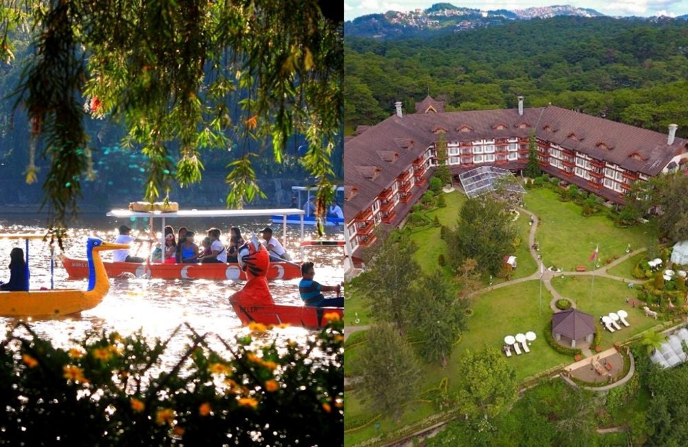 Baguio City in summer