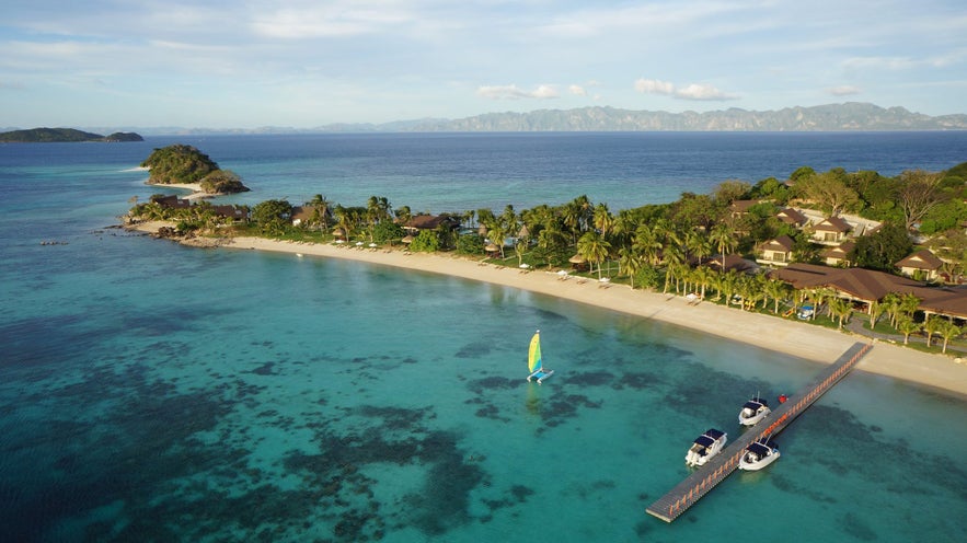 Aerial view of Two Seasons Coron Island Resort & Spa Aerial view of Two Seasons Coron Island Resort & Spa