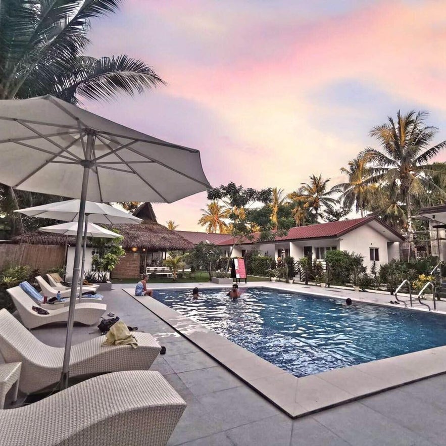Vivo Inn Siargao's poolside Vivo Inn Siargao's poolside