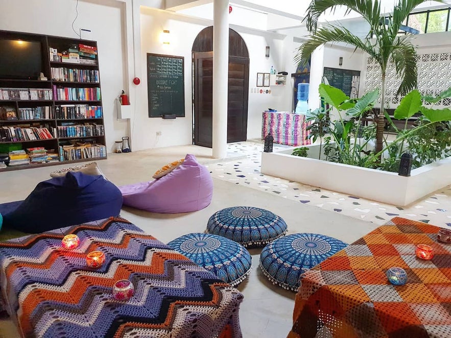 Riad Masaya's common area Riad Masaya's common area