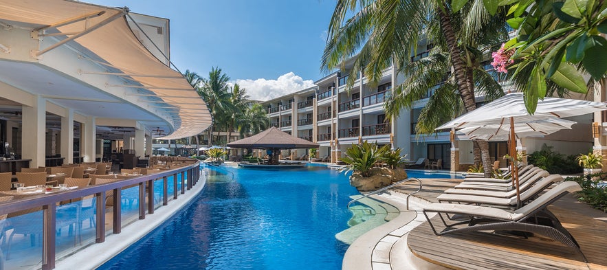 Henann Lagoon Resort's pool Henann Lagoon Resort's pool