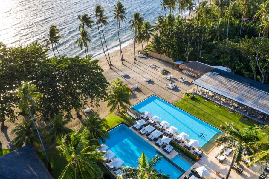 Aerial view of Atmosphere Resorts and Spa