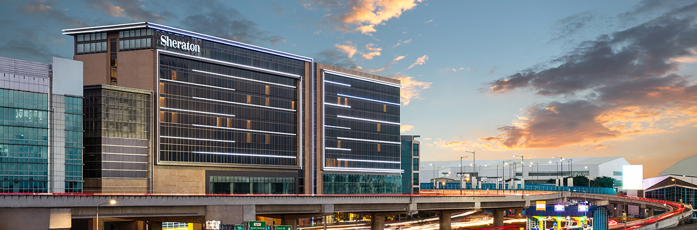 Sheraton Hotel facade