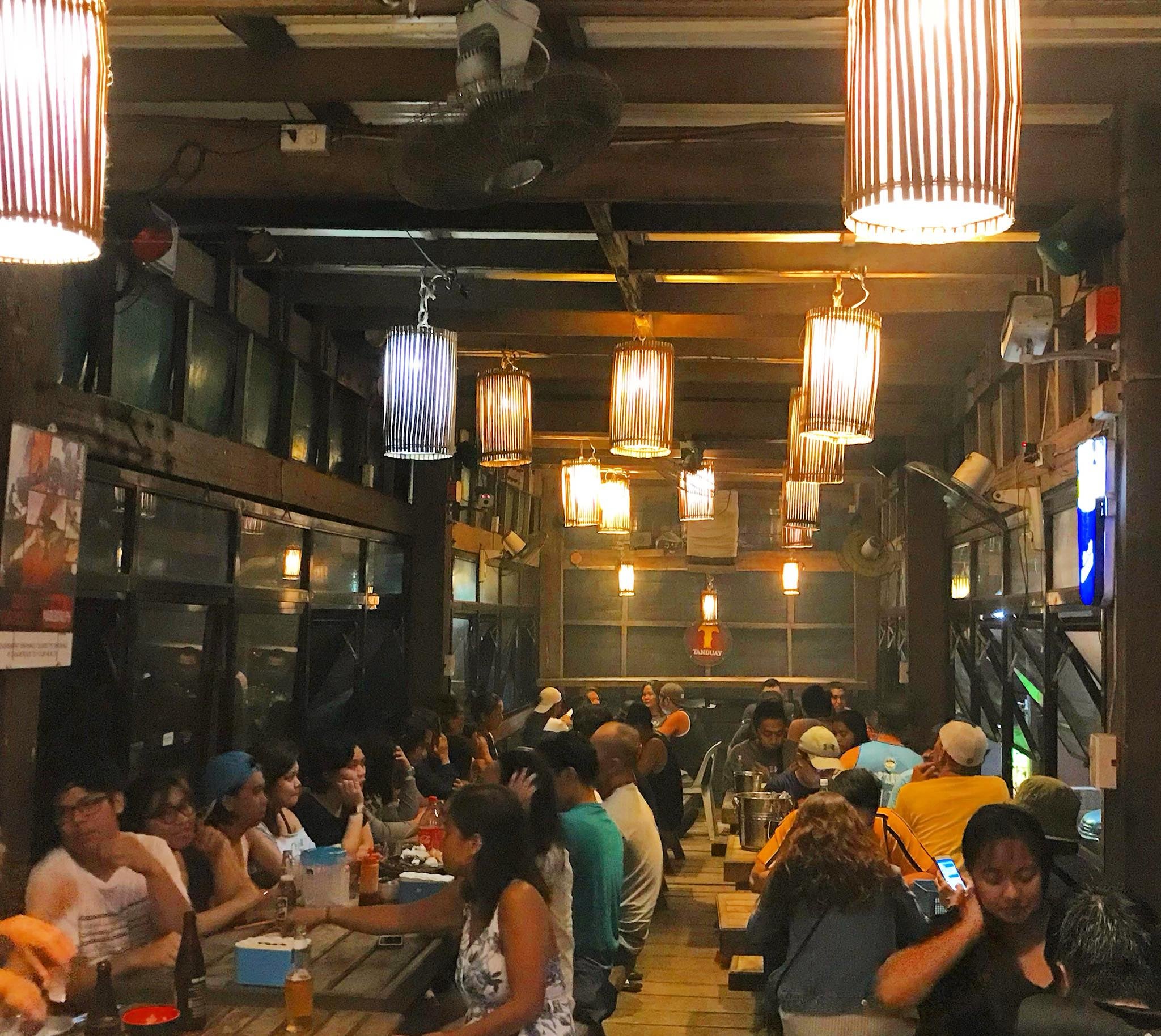 Yellow Fin Bar and Grill interior