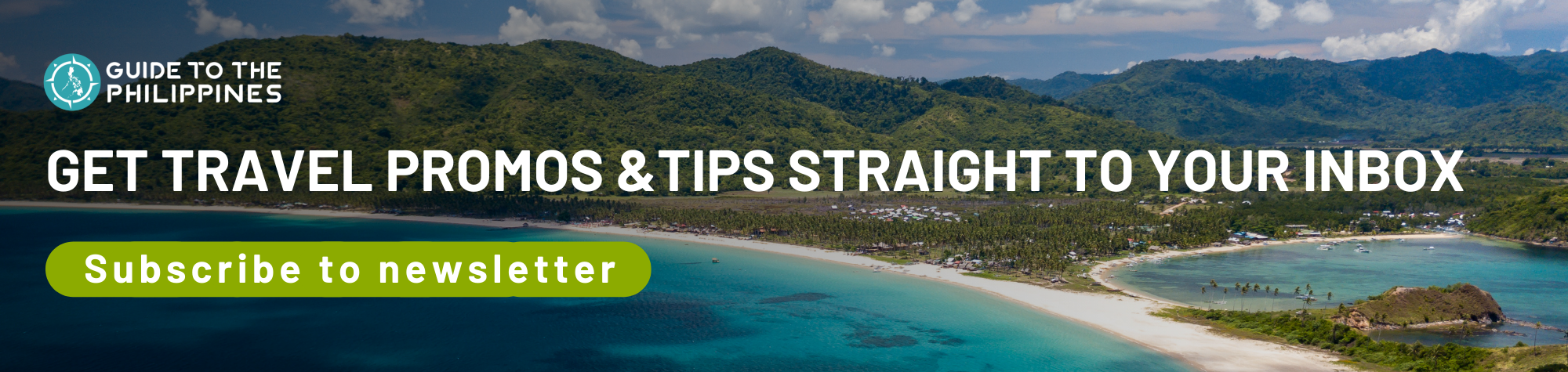Guide to the Philippines newsletter sign up 