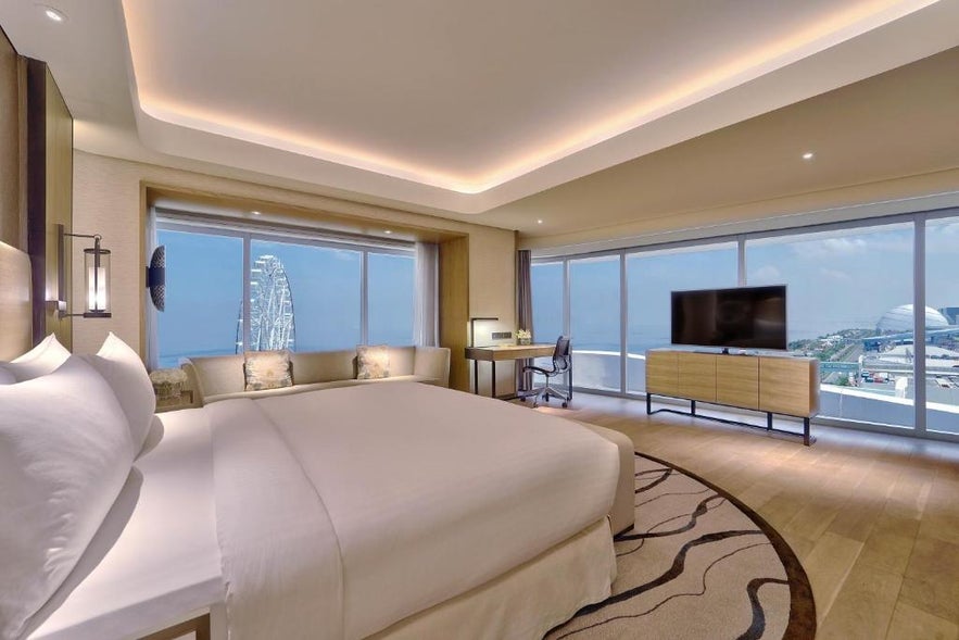 Conrad Manila Hotel room Conrad Manila Hotel room