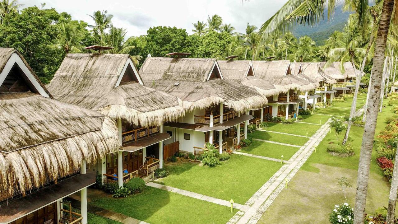 Daluyon Beach and Mountain Resort's beachfront cabanas