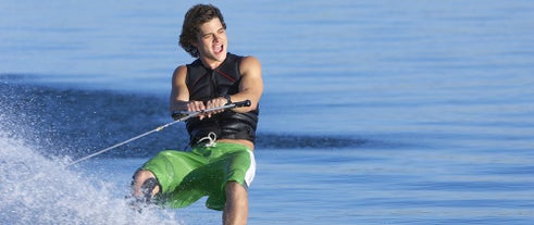 Wakeboarding at Siargao Wakepark