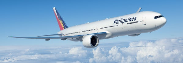 Philippine Airlines flight from Manila to Legazpi