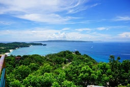 View of Boracay from Mt. Luho