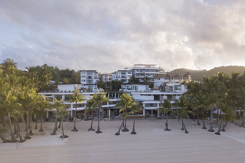 Facade of Discovery Shores Boracay
