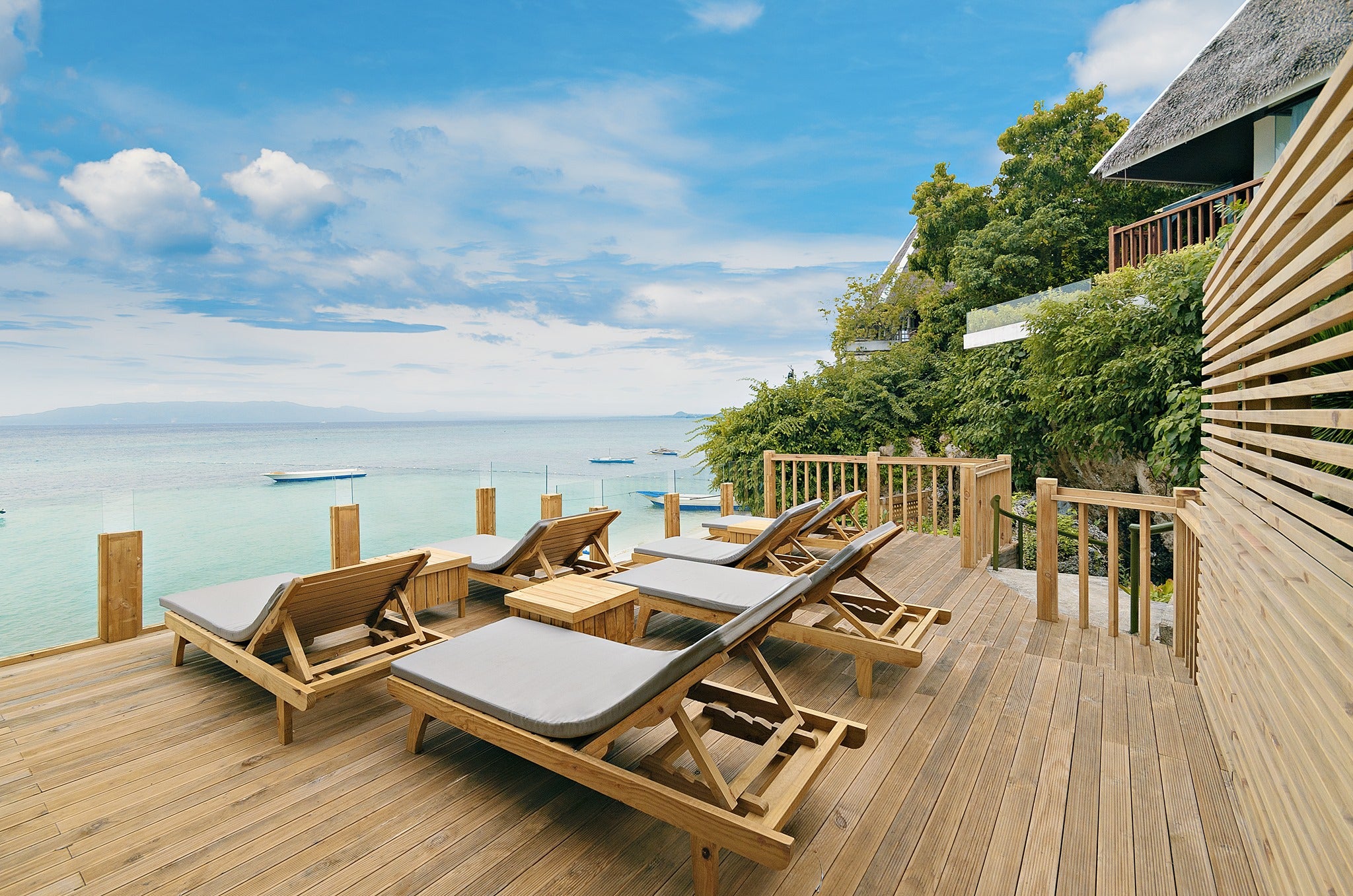 White sand beach at Mithi Resort & Spa