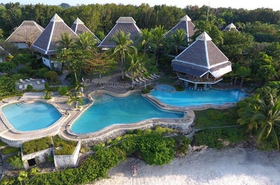 Swimming pools at Mithi Resort & Spa