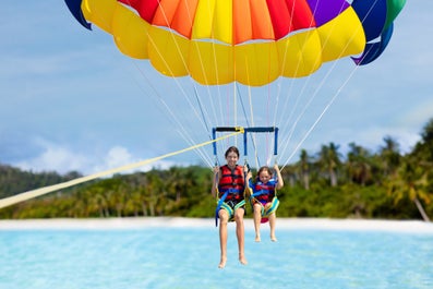 Parasailing in Boracay