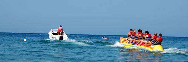 Banana Boat Ride, Boracay Island, Philippines