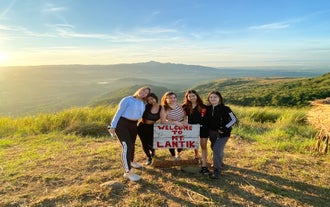 Mount Lantik, featured in the twin hike tour of Batangas Province, is known for its scenic views and rewarding summit experience.