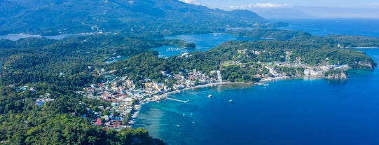 Aerial View of Puerto Galera, Mindoro