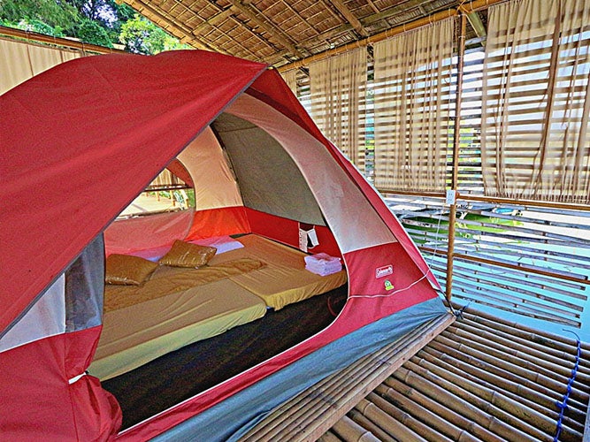 San Rafael River Adventure's glamping tent