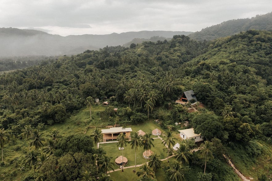 Aerial shot of Bulod Campsite Aerial shot of Bulod Campsite