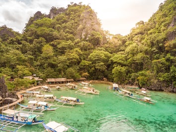Kayangan Lake in Coron, Palawan