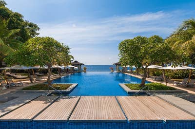 main pool of Crimson Resort