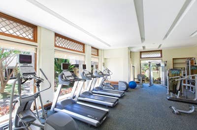 Gym facility of Crimson Resort