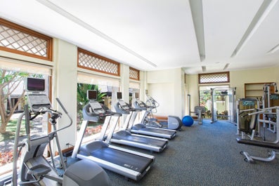 Gym facility of Crimson Resort