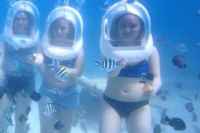 Day 4 Helmet Diving at Boracay Islands