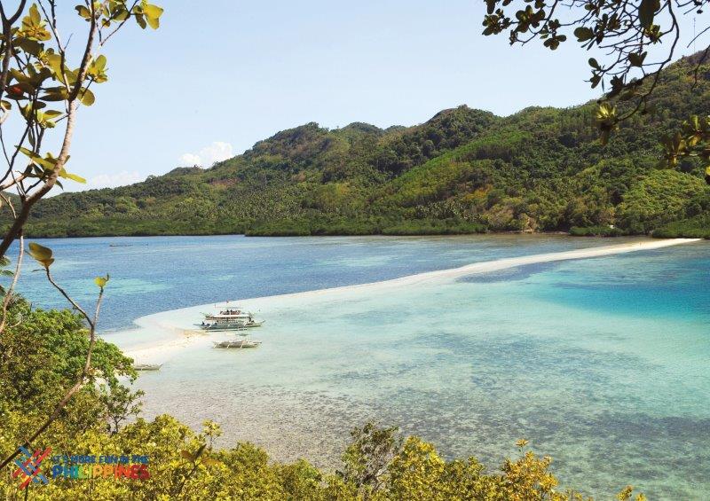 A boat docked on Snake Island A boat docked on Snake Island