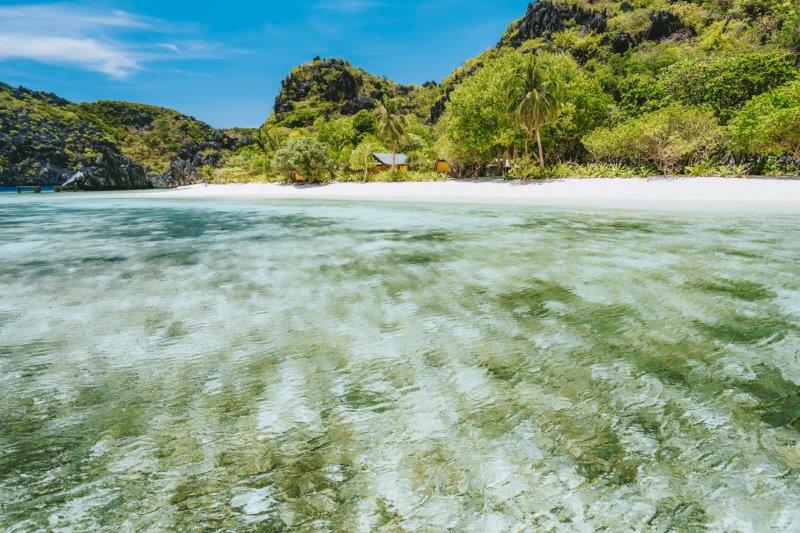 Clear waters of Star Beach