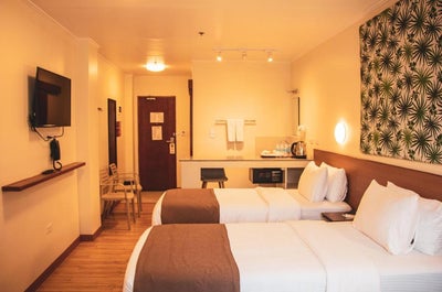 Twin Room at Hotel Sentro Legazpi Albay Philippines