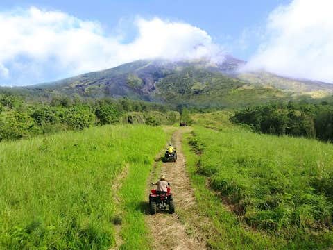 Private Mayon Volcano ATV, Daraga Church & Farm Village Tour in Albay Province from Legazpi City